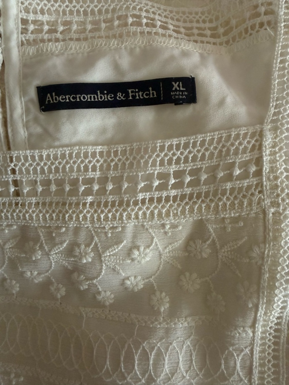 Abercrombie & Fitch White Dress - Picture 5 of 5
